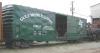Green boxcar