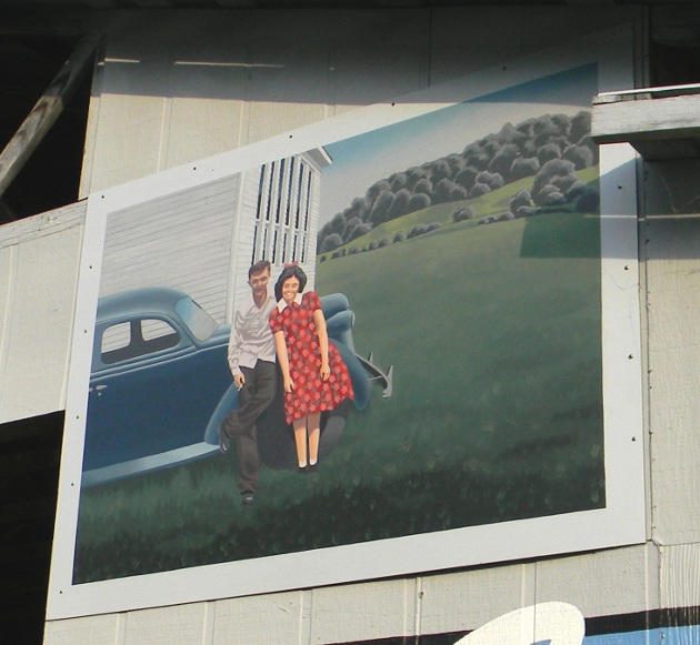 Couple at Boyd&amp;#039;s Creek School