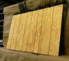 Plywood with grooves