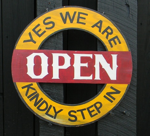 Open Sign